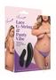 Secrets Rechargeable Silicone Lace G-string And Panty Vibe - Queen - Purple