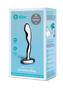 B-vibe Stainless Steel Prostate Plug - Silver